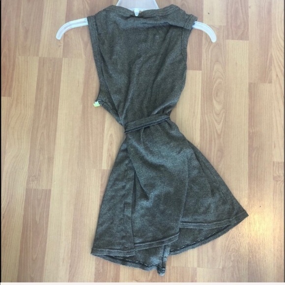 Michael Stars Wrap BrownTie Tunic - Picture 8 of 16